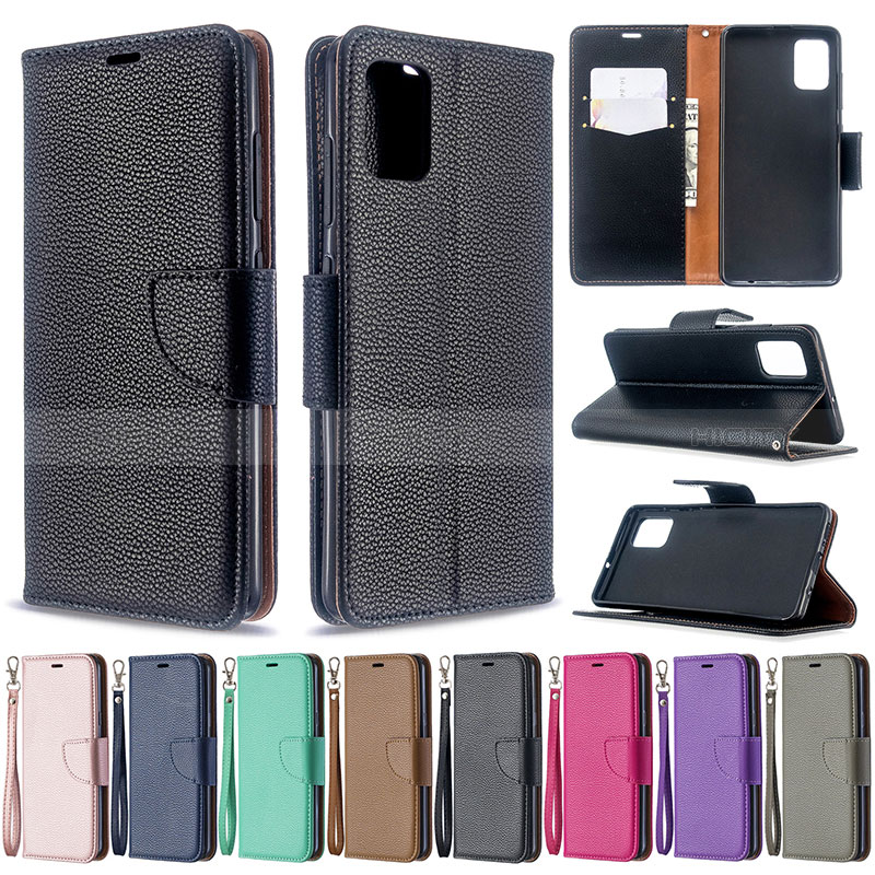 Custodia Portafoglio In Pelle Cover con Supporto B06F per Samsung Galaxy A51 4G