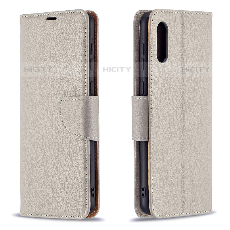 Custodia Portafoglio In Pelle Cover con Supporto B06F per Samsung Galaxy M02