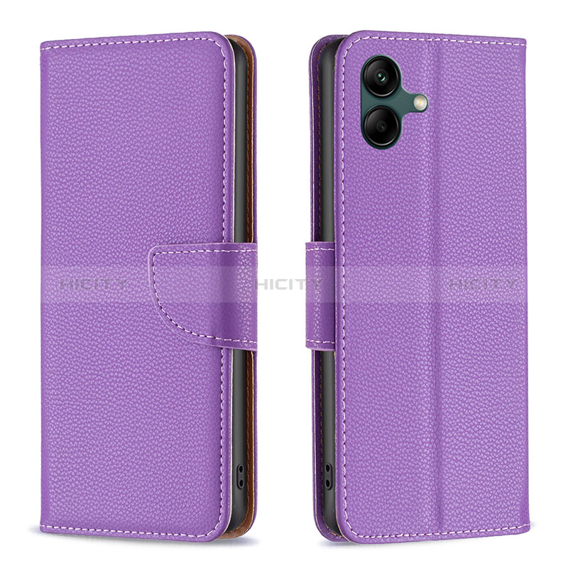 Custodia Portafoglio In Pelle Cover con Supporto B06F per Samsung Galaxy M04