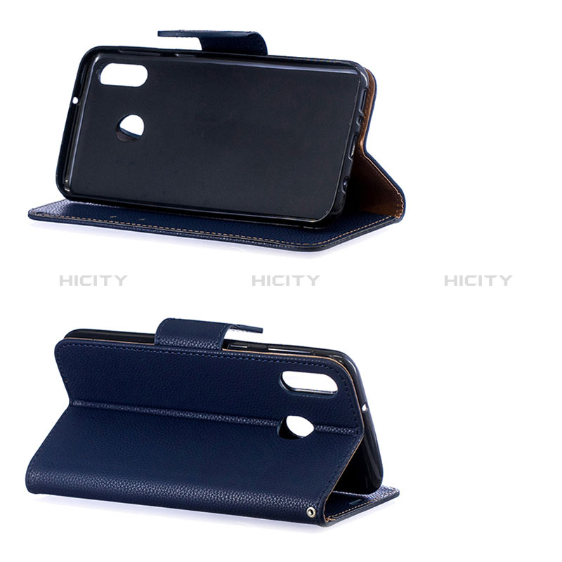 Custodia Portafoglio In Pelle Cover con Supporto B06F per Samsung Galaxy M20