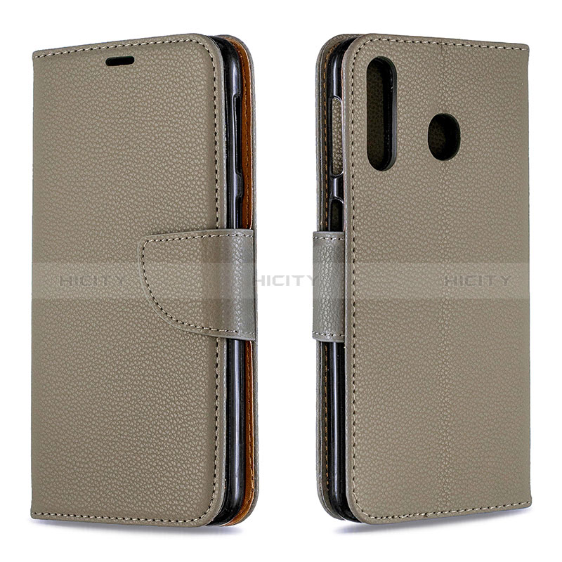 Custodia Portafoglio In Pelle Cover con Supporto B06F per Samsung Galaxy M30