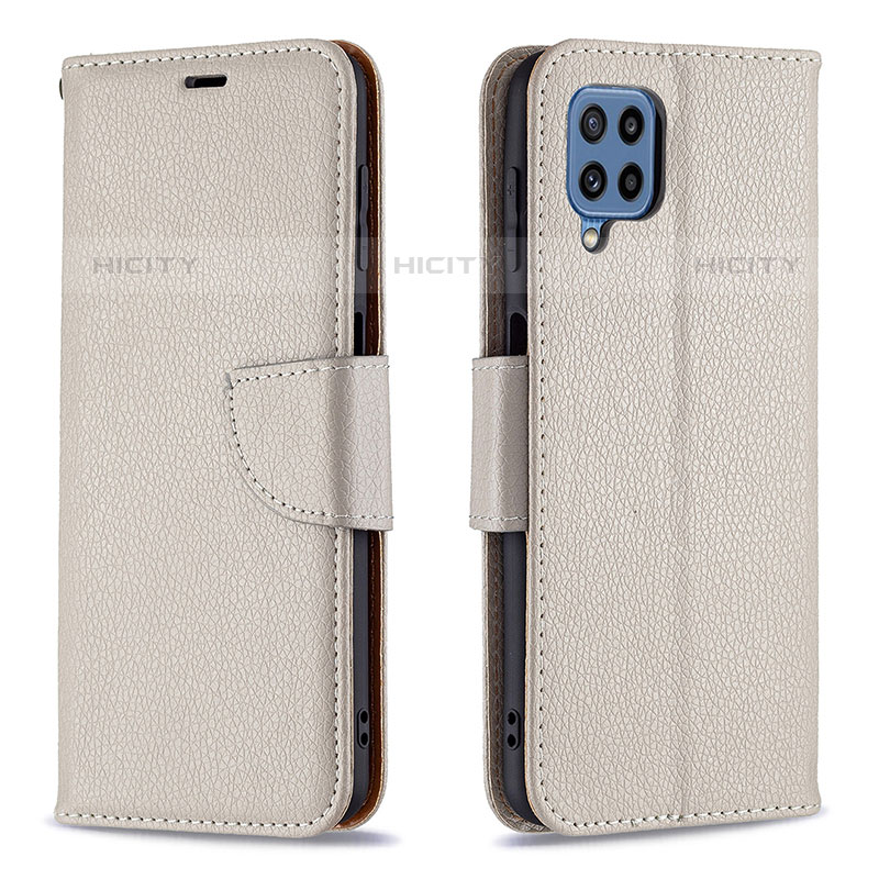 Custodia Portafoglio In Pelle Cover con Supporto B06F per Samsung Galaxy M32 4G