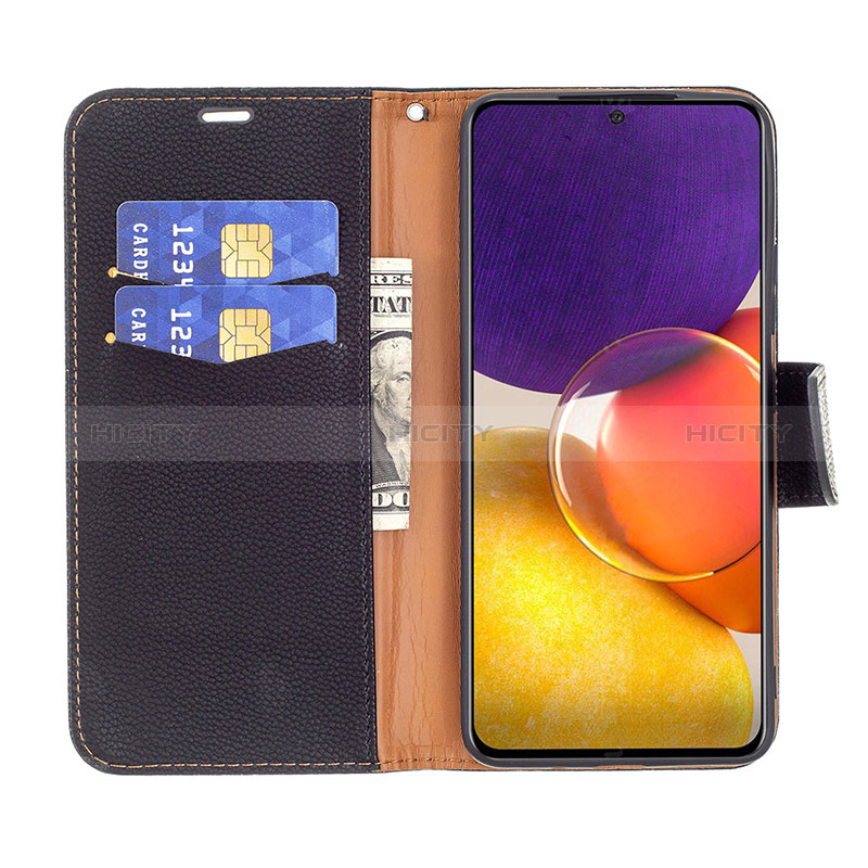 Custodia Portafoglio In Pelle Cover con Supporto B06F per Samsung Galaxy Quantum2 5G