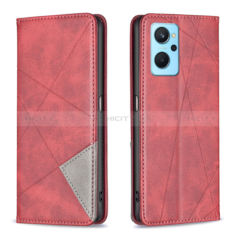 Custodia Portafoglio In Pelle Cover con Supporto B07F per Realme 9i 4G