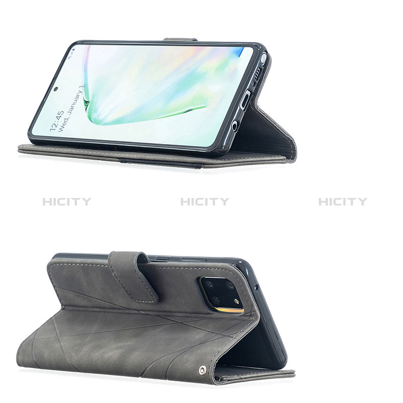 Custodia Portafoglio In Pelle Cover con Supporto B08F per Samsung Galaxy A81