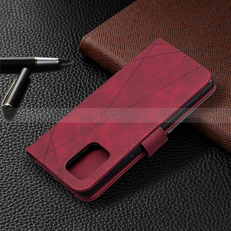 Custodia Portafoglio In Pelle Cover con Supporto B08F per Samsung Galaxy A91