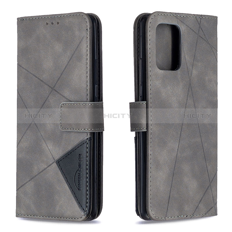Custodia Portafoglio In Pelle Cover con Supporto B08F per Samsung Galaxy A91