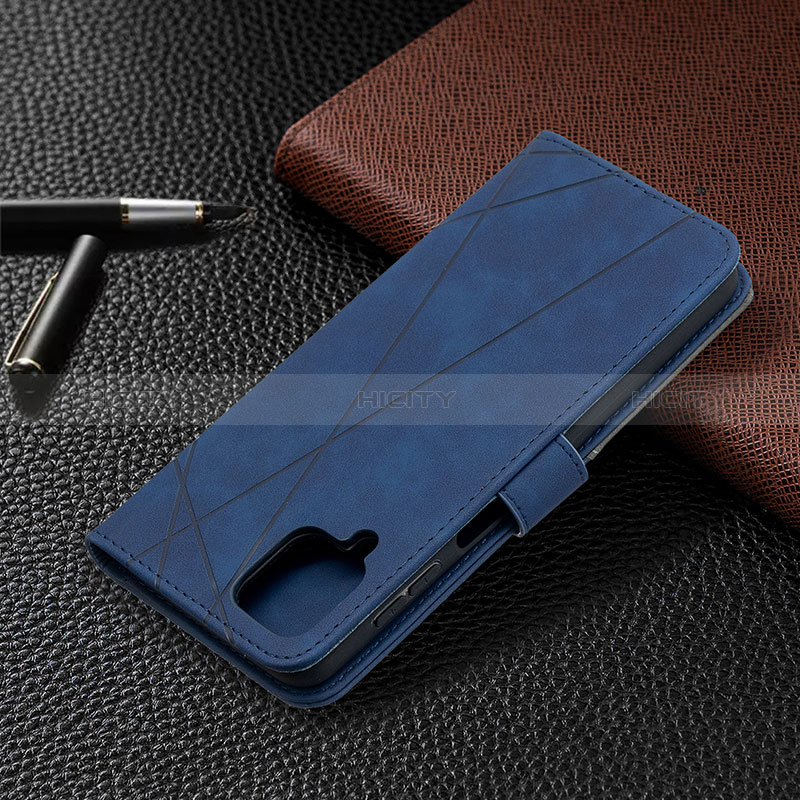Custodia Portafoglio In Pelle Cover con Supporto B08F per Samsung Galaxy F12