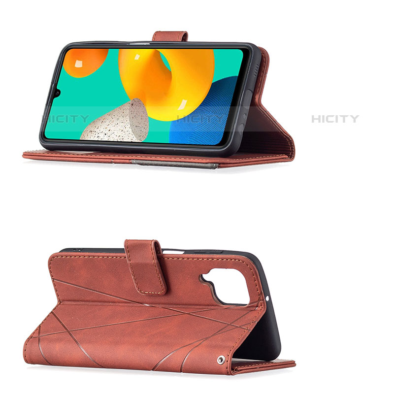 Custodia Portafoglio In Pelle Cover con Supporto B08F per Samsung Galaxy M32 4G