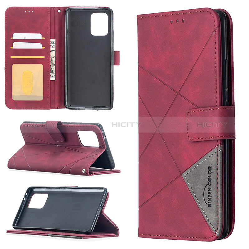 Custodia Portafoglio In Pelle Cover con Supporto B08F per Samsung Galaxy M80S