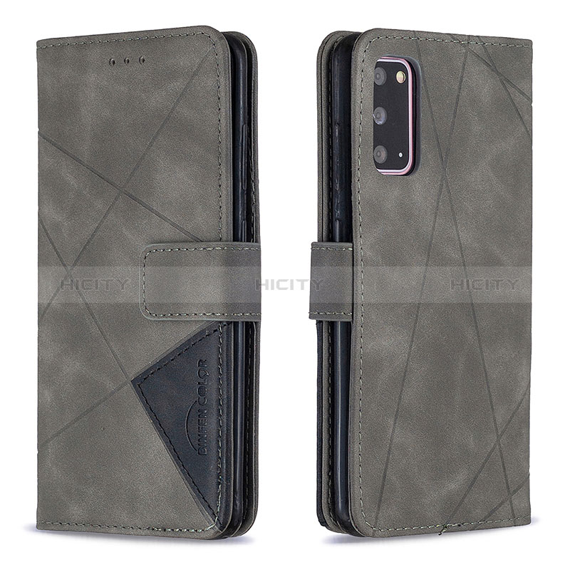 Custodia Portafoglio In Pelle Cover con Supporto B08F per Samsung Galaxy S20