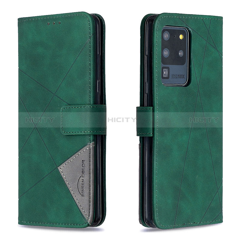 Custodia Portafoglio In Pelle Cover con Supporto B08F per Samsung Galaxy S20 Ultra