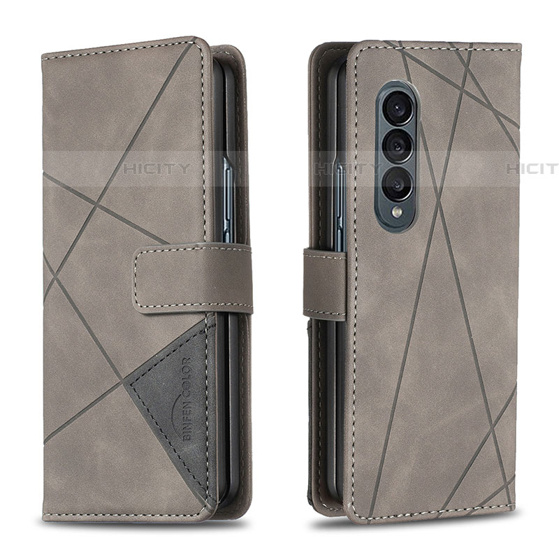 Custodia Portafoglio In Pelle Cover con Supporto B08F per Samsung Galaxy Z Fold4 5G