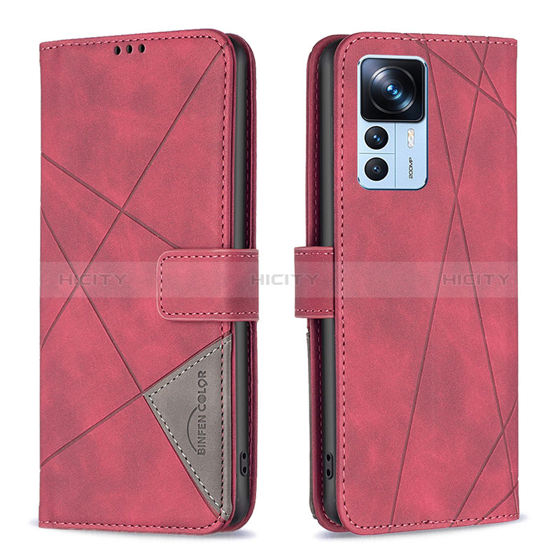 Custodia Portafoglio In Pelle Cover con Supporto B08F per Xiaomi Mi 12T 5G