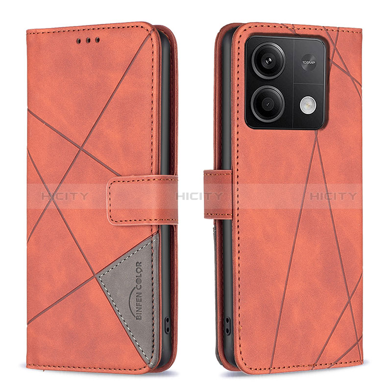 Custodia Portafoglio In Pelle Cover con Supporto B08F per Xiaomi Redmi Note 13 5G