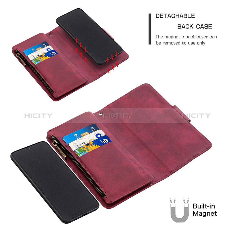 Custodia Portafoglio In Pelle Cover con Supporto B09F per Samsung Galaxy A50