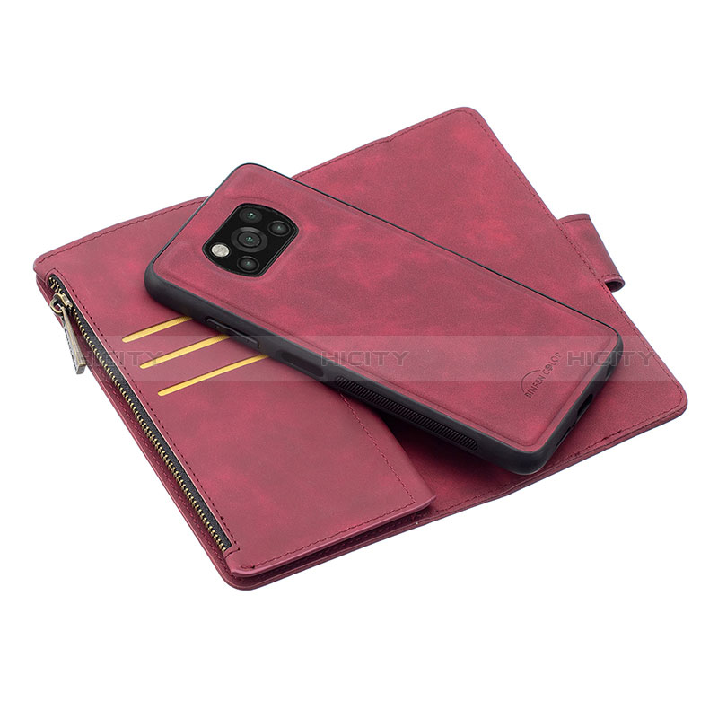 Custodia Portafoglio In Pelle Cover con Supporto B09F per Xiaomi Poco X3 Pro