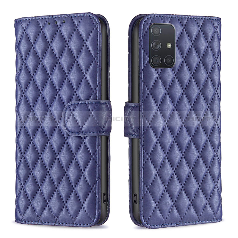 Custodia Portafoglio In Pelle Cover con Supporto B11F per Samsung Galaxy A71 4G A715