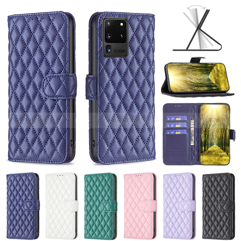 Custodia Portafoglio In Pelle Cover con Supporto B11F per Samsung Galaxy S20 Ultra