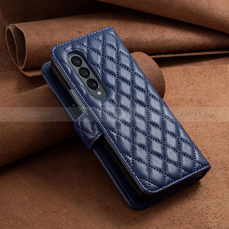 Custodia Portafoglio In Pelle Cover con Supporto B11F per Samsung Galaxy Z Fold3 5G