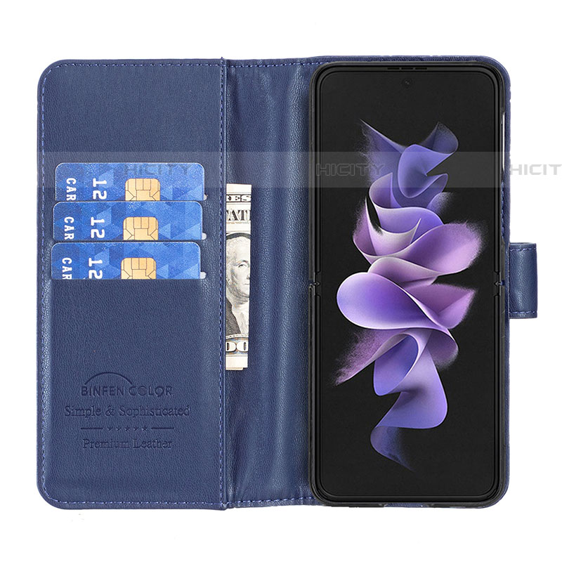 Custodia Portafoglio In Pelle Cover con Supporto B11F per Samsung Galaxy Z Fold4 5G