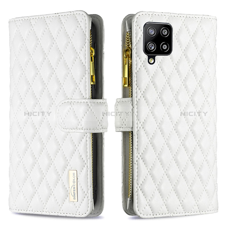 Custodia Portafoglio In Pelle Cover con Supporto B12F per Samsung Galaxy A42 5G