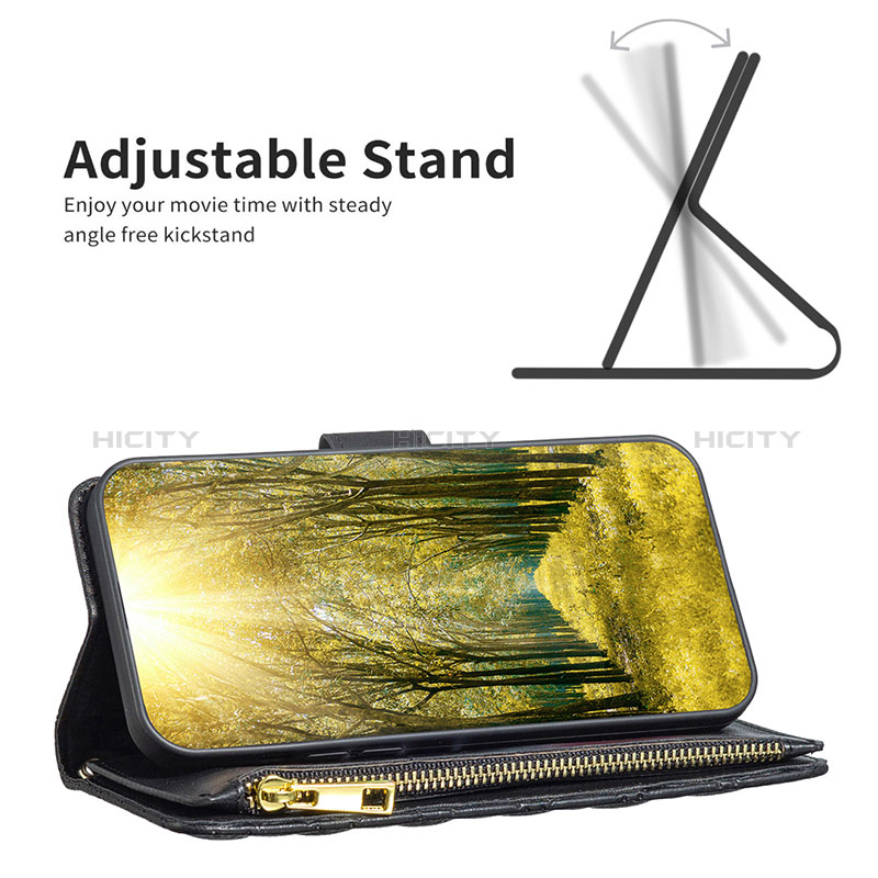 Custodia Portafoglio In Pelle Cover con Supporto B12F per Samsung Galaxy A51 5G