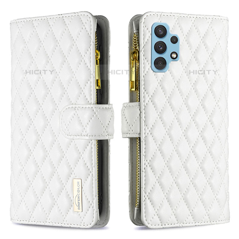 Custodia Portafoglio In Pelle Cover con Supporto B12F per Samsung Galaxy M32 5G