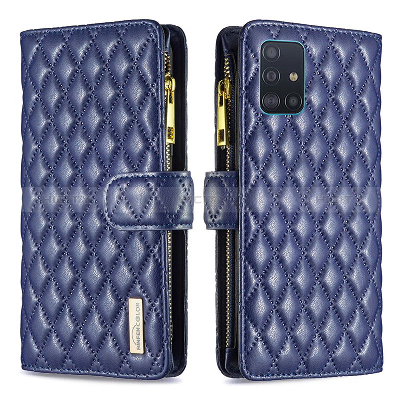 Custodia Portafoglio In Pelle Cover con Supporto B12F per Samsung Galaxy M40S