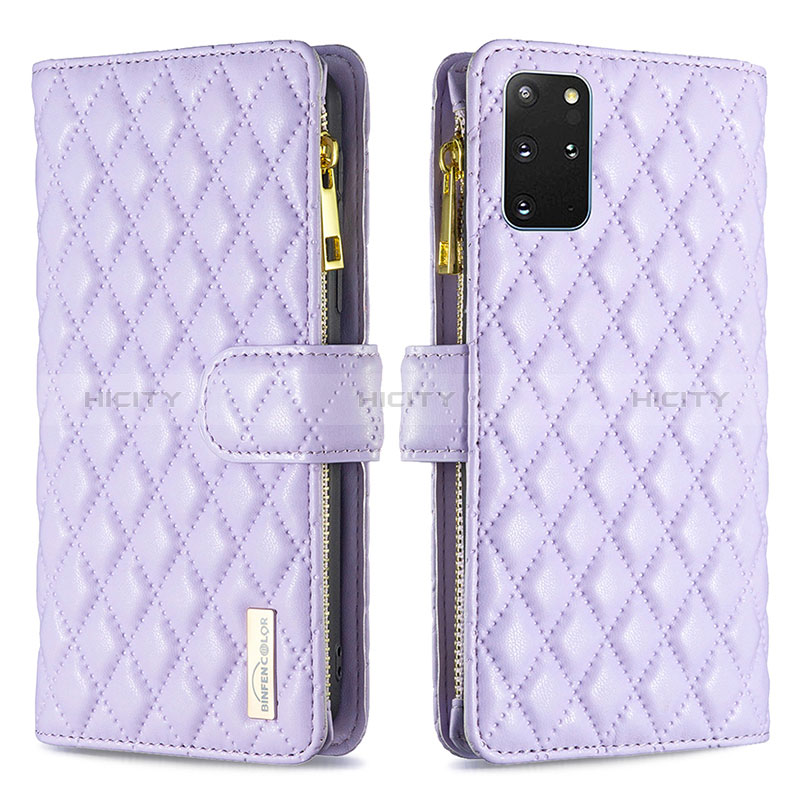 Custodia Portafoglio In Pelle Cover con Supporto B12F per Samsung Galaxy S20 Plus