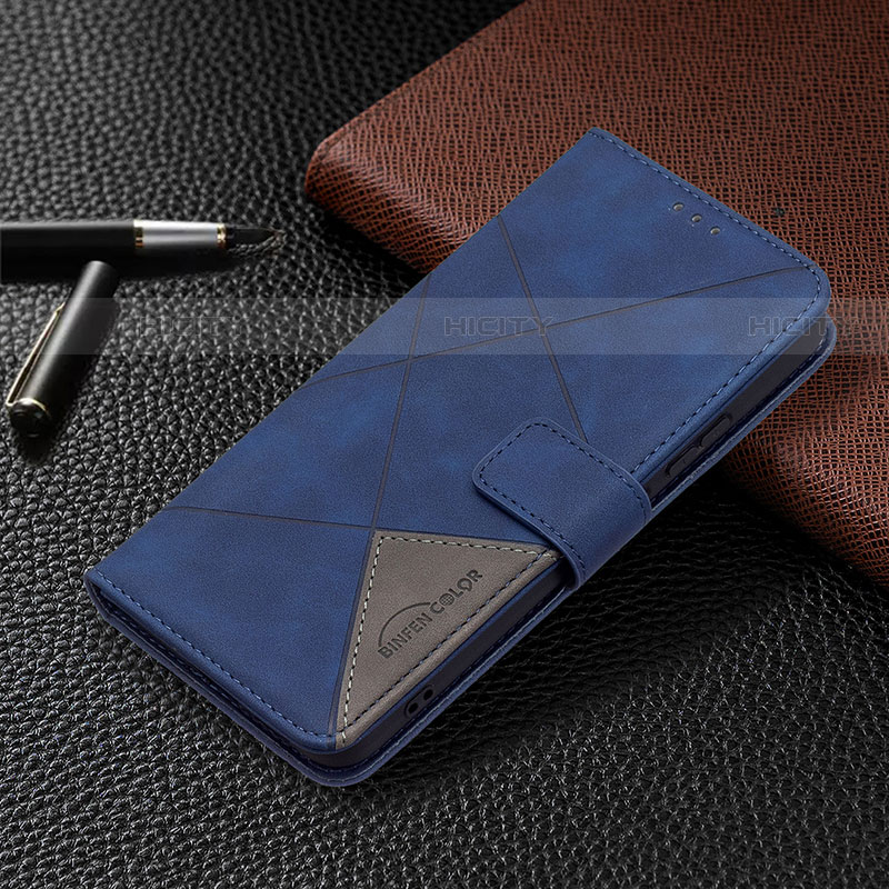 Custodia Portafoglio In Pelle Cover con Supporto B12F per Samsung Galaxy S21 Plus 5G