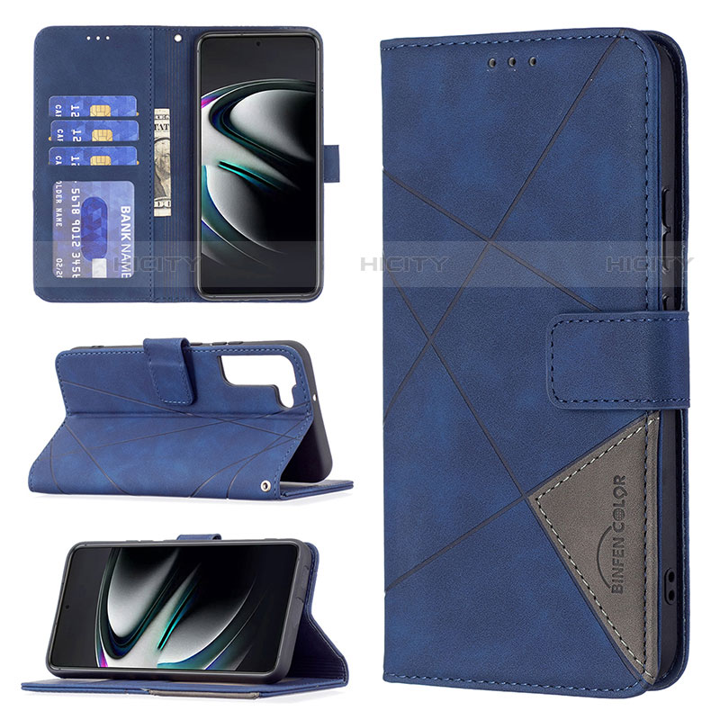 Custodia Portafoglio In Pelle Cover con Supporto B12F per Samsung Galaxy S22 Plus 5G