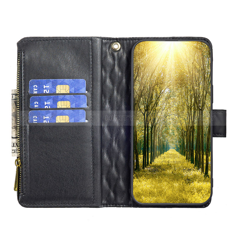 Custodia Portafoglio In Pelle Cover con Supporto B12F per Xiaomi Redmi Note 13 5G