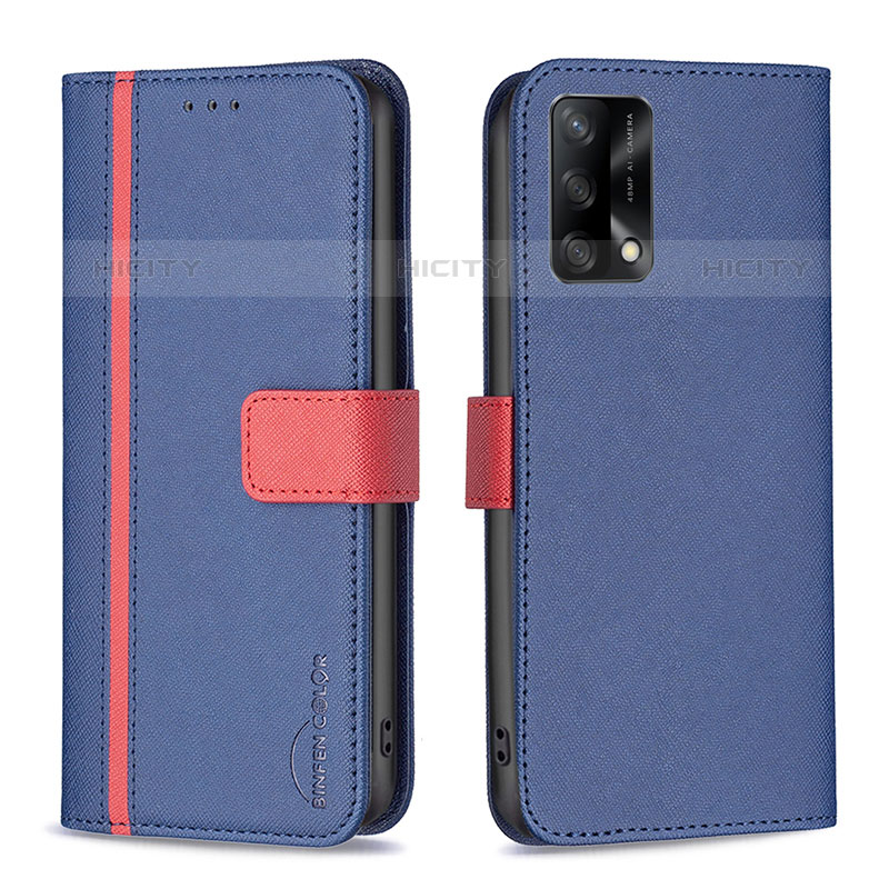 Custodia Portafoglio In Pelle Cover con Supporto B13F per Oppo A74 4G