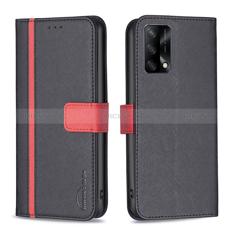 Custodia Portafoglio In Pelle Cover con Supporto B13F per Oppo A95 4G