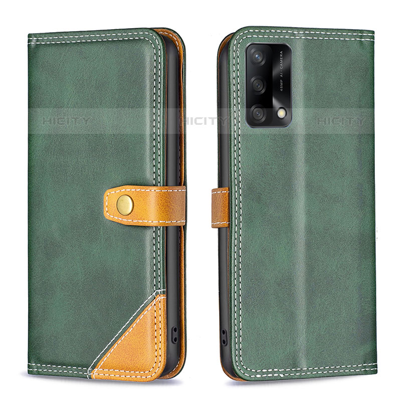 Custodia Portafoglio In Pelle Cover con Supporto B14F per Oppo A74 4G