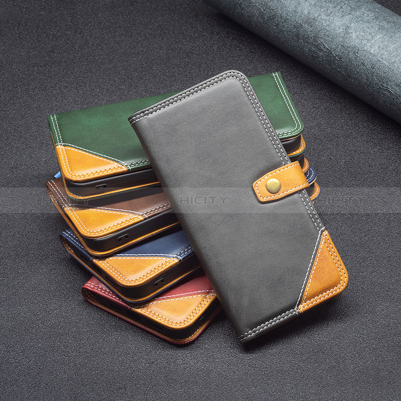 Custodia Portafoglio In Pelle Cover con Supporto B14F per Xiaomi Poco M5S