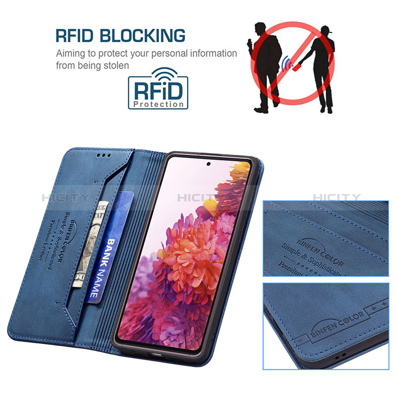 Custodia Portafoglio In Pelle Cover con Supporto B15F per Samsung Galaxy S20 Lite 5G