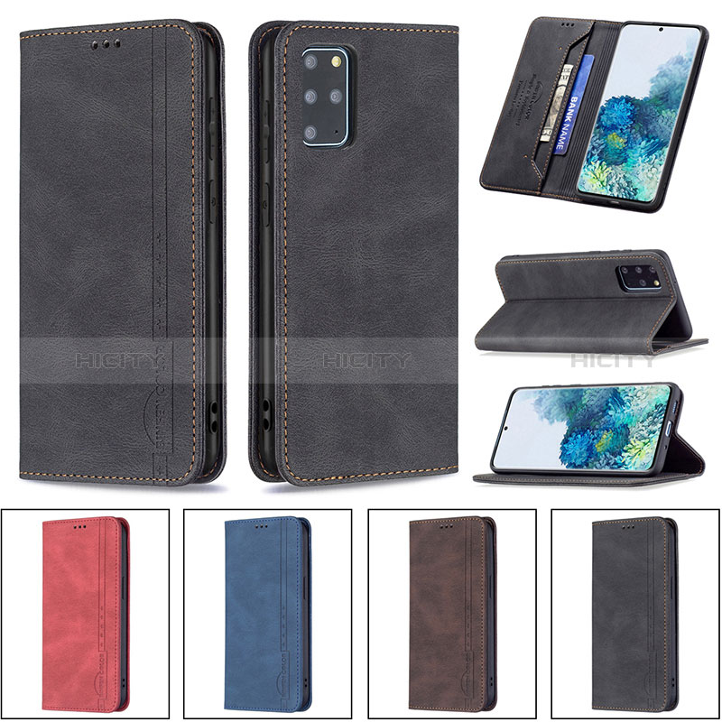 Custodia Portafoglio In Pelle Cover con Supporto B15F per Samsung Galaxy S20 Plus