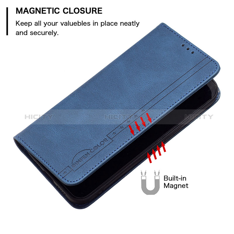 Custodia Portafoglio In Pelle Cover con Supporto B15F per Xiaomi Redmi K30S 5G