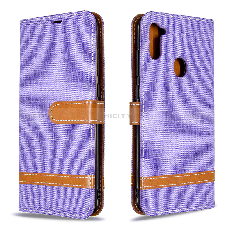 Custodia Portafoglio In Pelle Cover con Supporto B16F per Samsung Galaxy A11