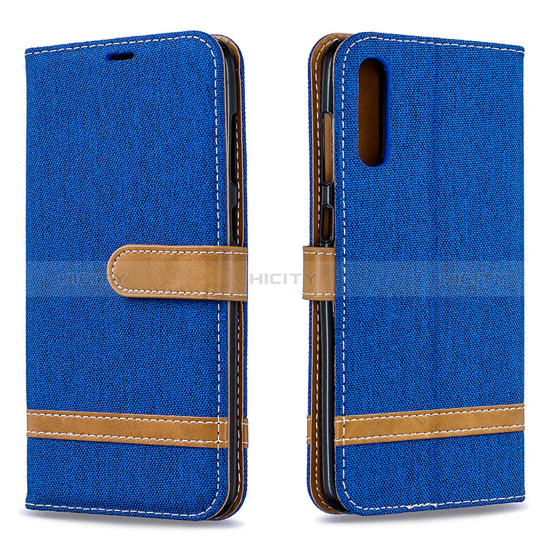 Custodia Portafoglio In Pelle Cover con Supporto B16F per Samsung Galaxy A70