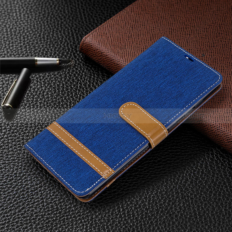 Custodia Portafoglio In Pelle Cover con Supporto B16F per Samsung Galaxy A71 4G A715