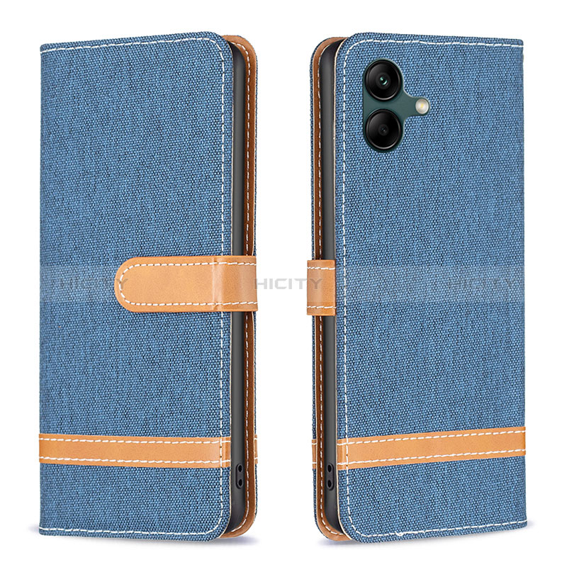 Custodia Portafoglio In Pelle Cover con Supporto B16F per Samsung Galaxy M04