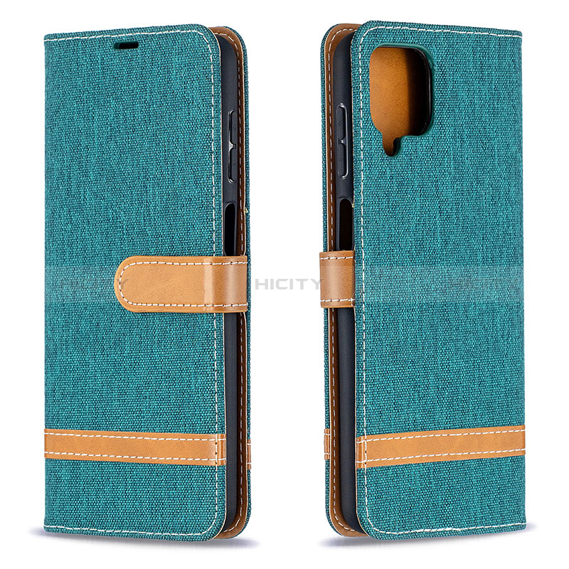 Custodia Portafoglio In Pelle Cover con Supporto B16F per Samsung Galaxy M12