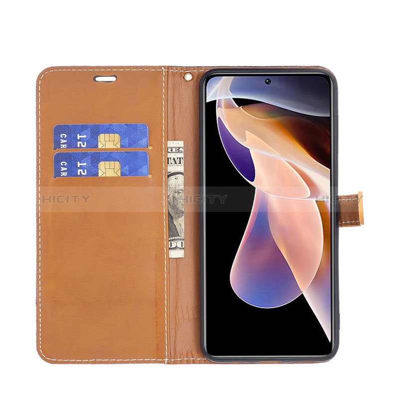 Custodia Portafoglio In Pelle Cover con Supporto B16F per Xiaomi Mi 11i 5G (2022)