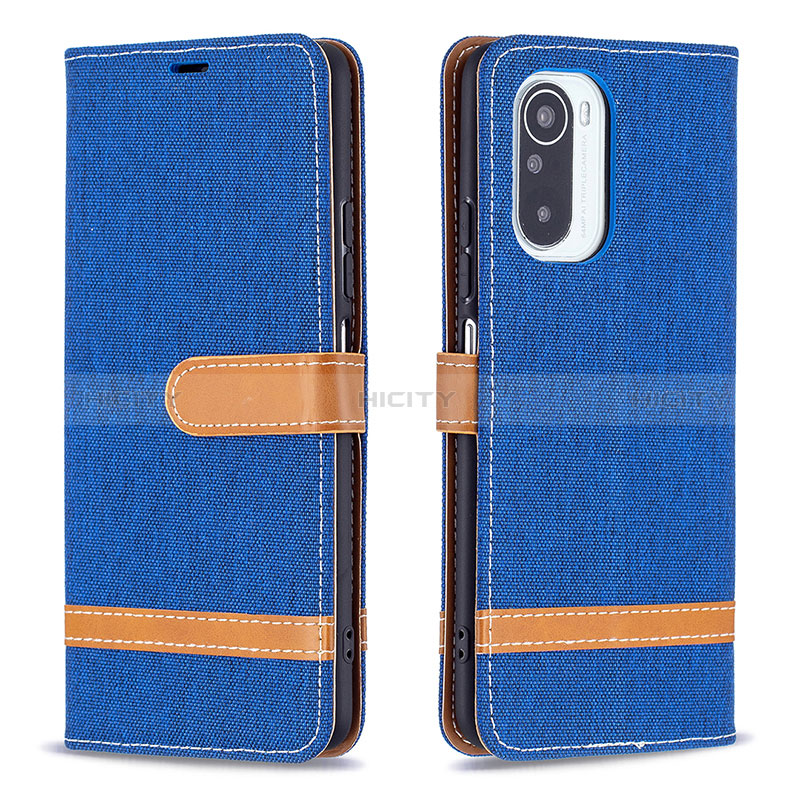 Custodia Portafoglio In Pelle Cover con Supporto B16F per Xiaomi Poco F3 5G