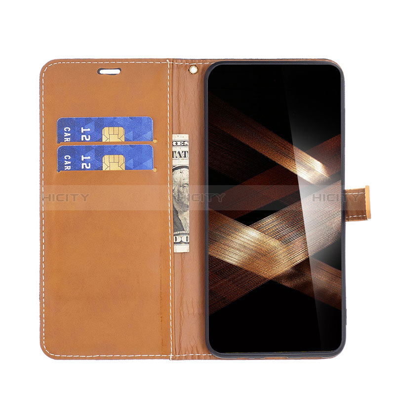 Custodia Portafoglio In Pelle Cover con Supporto B16F per Xiaomi Redmi 13C