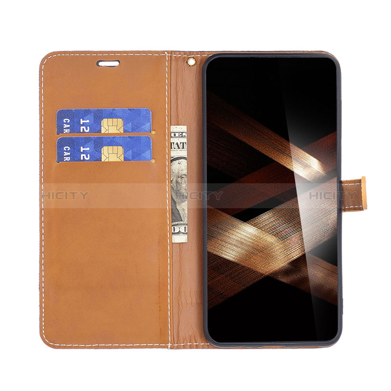 Custodia Portafoglio In Pelle Cover con Supporto B16F per Xiaomi Redmi Note 13 5G