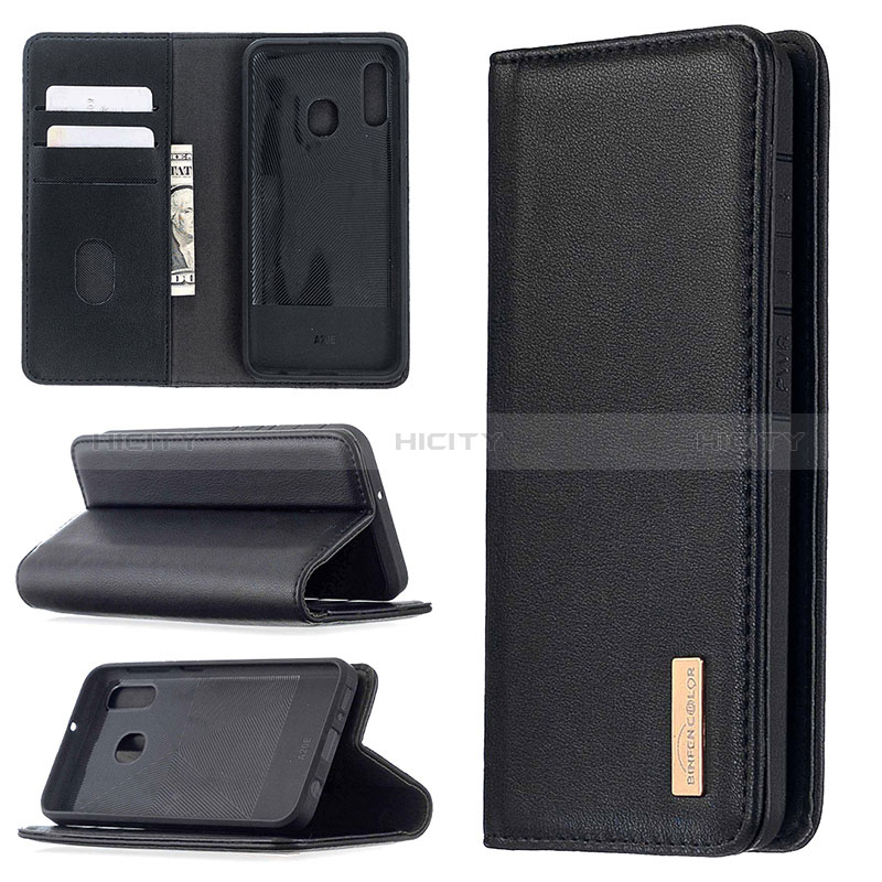 Custodia Portafoglio In Pelle Cover con Supporto B17F per Samsung Galaxy A20e